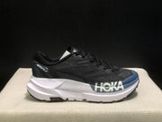 HOKA Mafate X Trail Running Shoes in Black and Blue