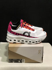 On Cloudmonster Cloud X Sneakers White Pink