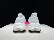 On Cloudboom Strike LS White/Pink Running Sneakers