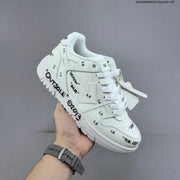 Off-White Low-Top Sneakers in White with Arrows Detail