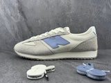New Balance U471AA Low-Top Sneakers in Cream and Blue