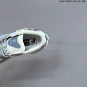 FILA FERN Low-Top Sneakers White and Blue F12M622118FSP
