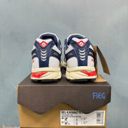 ASICS GEL-KAYANO 12.1 White Blue Red Sneakers 1203A885-100