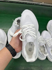 adidas Ultraboost 23 Light Running Shoes, White and Black GY9350