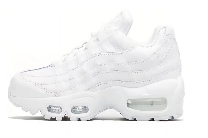 Nike Air Max 95 All-White Sneakers