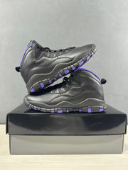 Jordan Air Jordan 10 High-Top Sneakers Black Purple 130209-051