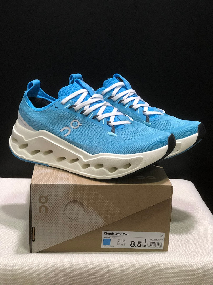 On Cloudsurfer Max Running Shoes, Sky Blue