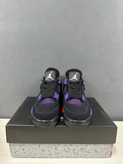 Jordan Air Jordan 4 Retro Black Blue Sneakers CT8527-018