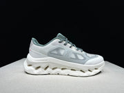 On Cloudtilt Remix Sneakers in White and Green