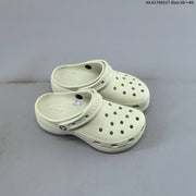 Crocs Classic Clog Platform Clog in Black, White or Cream