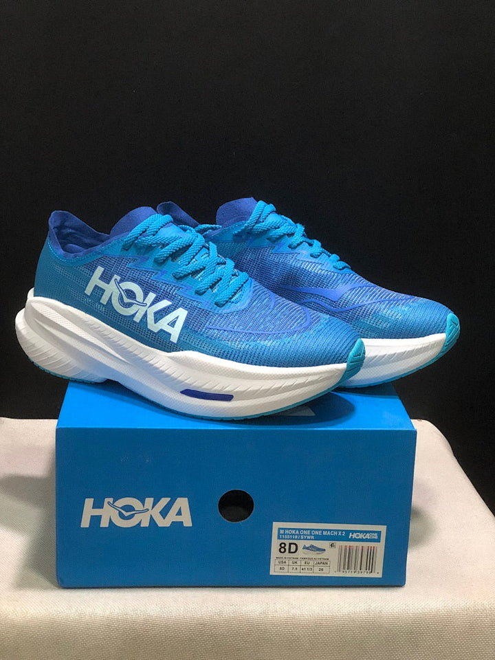 HOKA Mach X 2 Blue Running Shoes