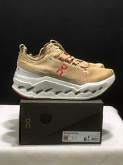 On Cloudsurfer Max Running Shoes, Chai/Ivory
