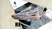 Nike x sacai LDWaffle Sneakers in White and Grey BV0073-100