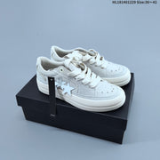 AMIRI Star Low-Top Sneakers with Leopard Print Details