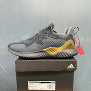 adidas Alphabounce CG4762 Sneakers, Grey and Gold