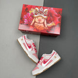 Nike Dunk Low SE Rabbit Year Pink White Sneakers DO9457-117