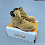 Timberland Lace-Up Ankle Boots in Wheat or Black