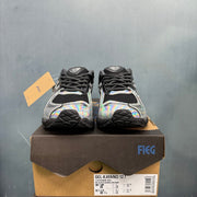 ASICS GEL-Kayano 12.1 Black Laser Silver Sneakers
