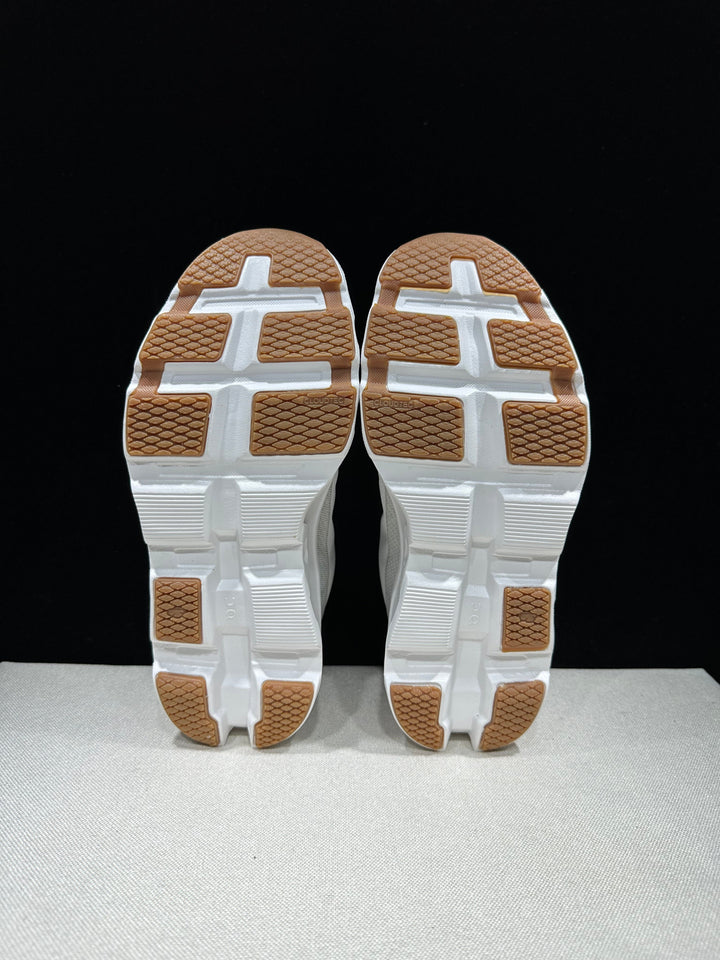 On Cloudmonster 2 Running Shoes Pearl Ivory Gold