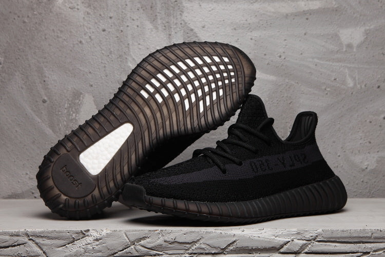 Yeezy Boost 350 V2 Black Knit Sneakers