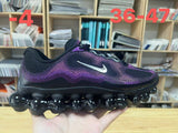 Nike Air Liquid Max Running Shoes, Black and Purple