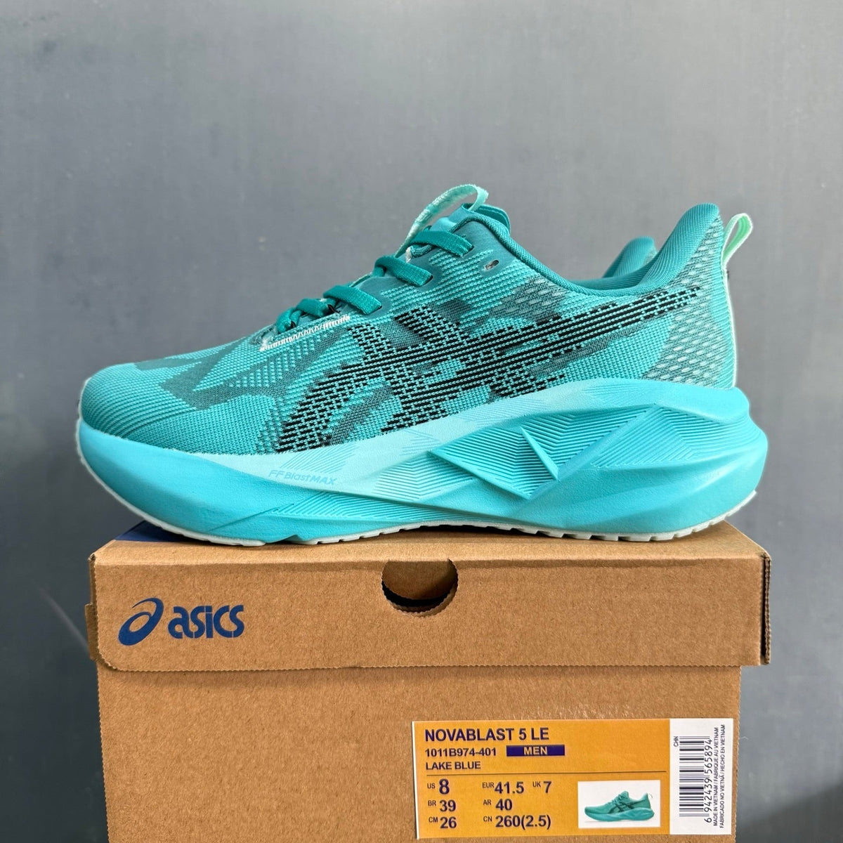 ASICS NOVABLAST 5 LE Running Shoes Lake Blue