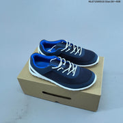 ECCO HL671500518 Navy Mesh Lace-Up Sneakers