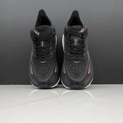 HOKA Clifton 9 Black and Gold Running Shoes