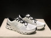 On Cloud X 4 Ivory and Black Sneakers