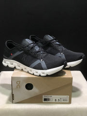 On Cloud X 4 AD Sneakers in Black and White