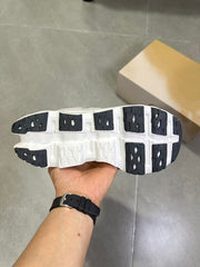 On Running Cloudmonster Sneakers in Gray and White