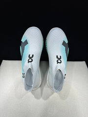 On Cloudboom Strike LS Running Shoes White Light Green