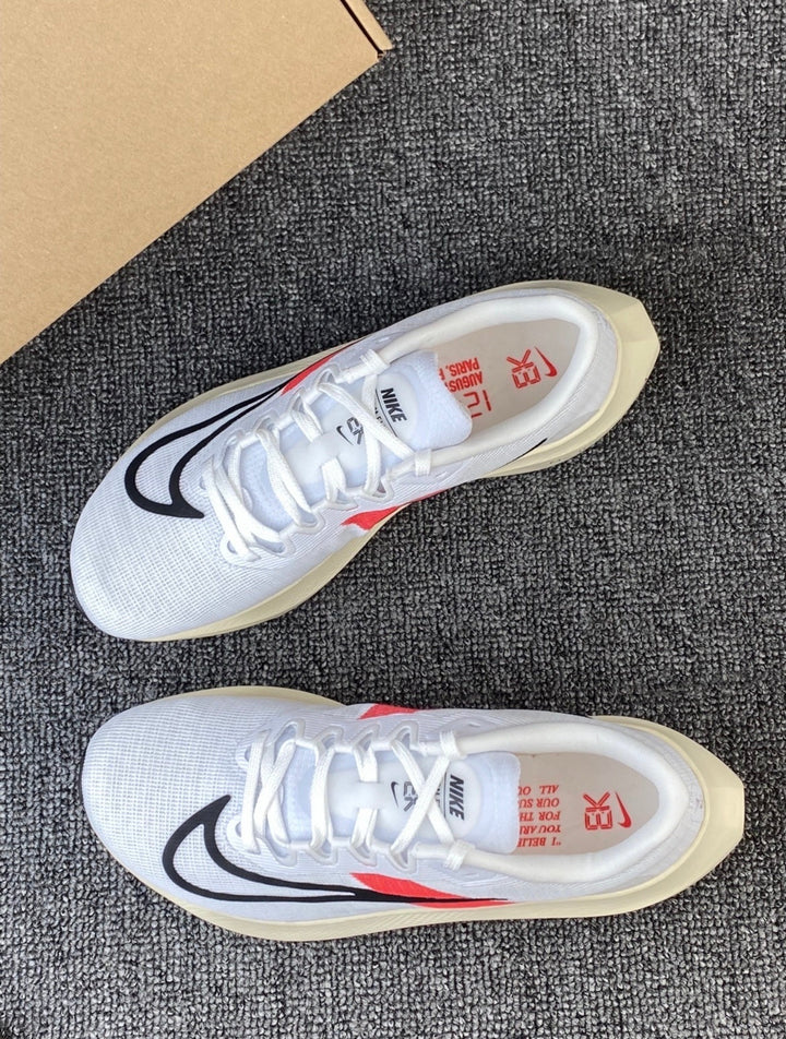 Nike Zoom Fly 5 White Red Running Shoes FD6562-100