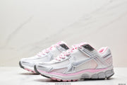 Nike Air Zoom Vomero 5 Sneakers in White, Pink and Grey