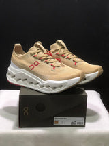 On Cloudsurfer Max Running Shoes, Chai/Ivory