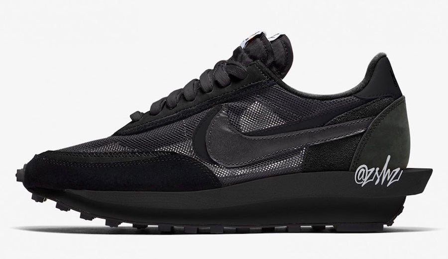 Nike Sacai x LDV Waffle Sneakers Black BV0073-002