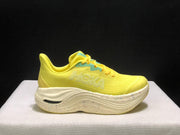 HOKA Skyward X Running Shoes in Yellow and Aqua