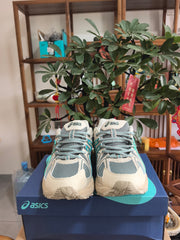 ASICS K4 Sneakers in Gray, Cream and Teal