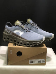 On Cloudmonster 2 PLEASURES Sneakers in Gray and Olive