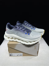 On Cloudtilt Sneakers in Light Gray and Ivory