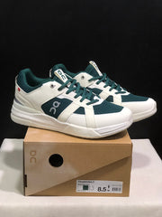 On The Roger Clubhouse Pro Sneakers White Dark Green