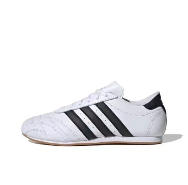 Adidas JS1194 White and Black Low-Profile Sneakers