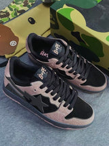 BAPE SK8 Sta Sneakers Black and Pink 1H80-191-016