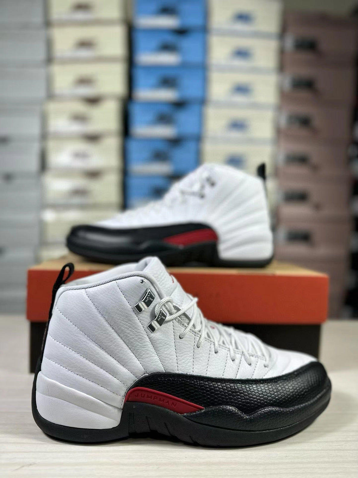 Jordan Air Jordan 12 Retro White Black Red CT8013-162