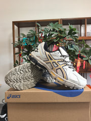 ASICS K12 Sneakers in Beige and Gray