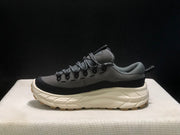 HOKA Tor Summit Trail Shoes in Gray and Black