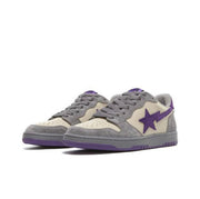 BAPE SK8 Sta Sneakers White Purple
