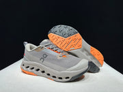 On Cloudsurfer Trail 2 Gray Trail Running Shoes