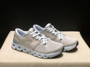 On Cloud X 4 Sneakers in Silver and Blue