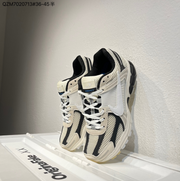 Nike Air Zoom Vomero 5 Sneakers in White, Black and Beige